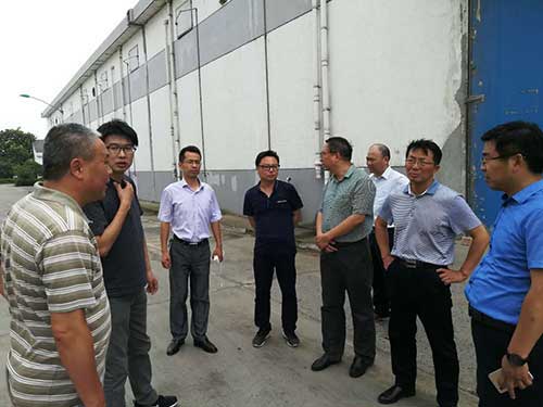 市安全生產檢查小組領導來廠檢查并指導工作